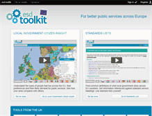 Tablet Screenshot of esd-toolkit.eu